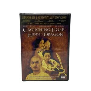 Crouching Tiger, Hidden Dragon (DVD, 2000, Sony) (Widescreen) (New & Sealed)